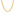 6.7mm Cable Chain Semi Solid 750/18 K Yellow Gold - KE-0055-GG