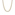 6mm Tennis Necklace Gold plated with Cubic Zirconia - KE0001-G-6MM