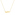 Necklace with Pendant 750/18 K Yellow Gold 42cm, Happy - 7922-42