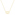 Necklace with Pendant 750/18 K Yellow Gold 42cm, Lotus Blossom - 7937-42