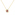 Necklace with Pendant 750/18 K Yellow Gold with Ruby and Cubic Zirconia - 8A733BRTZ-42