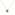 Collier mit Anhänger 750/18 K Gelbgold mit Saphir und Zirkonia - 8A733BSTZ-42