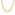 9.1mm Collier à maillons or jaune 750/18 ct semi-massif - KE-0014-GG