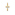 Pendentif or bicolore 750/18 ct, Croix - 1558.03058/0001