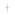 Pendant 750/18 K Yellow and White Gold 18x30mm, Crucifix - 2786G
