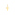 Pendentif or jaune 750/18 ct 14x20mm, Croix - 74223