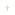 Pendentif or jaune 750/18 ct 18x28mm, Crucifix - 74124