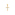 Anhänger 750/18 K Gelbgold 25 x 15mm, Kreuz mit Jesus - AKH001GG