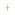 Pendentif or jaune 750/18 ct 29 x 18mm, Croix - AKH0035GG