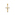 Pendentif or jaune 750/18 ct 34 x 20mm, Croix avec Jésus - AKH004GG