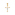 Pendant 750/18 K Yellow Gold 35 x 22mm, Cross with Jesus - AKH0091GG