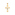 Pendant 750/18 K Yellow Gold 36 x 22mm, Cross with Jesus - AKH0042GG