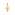 Pendant 750/18 K Yellow Gold 37 x 24mm, Cross with Jesus - AKH0040GG