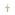 Pendentif or jaune 750/18 ct 37 x 24mm, Croix avec Jésus - A19GG