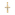 Pendant 750/18 K Yellow Gold 42 x 25mm, Cross with Jesus - AKH289GG