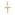 Pendant 750/18 K Yellow Gold 50 x 30mm, Cross with Jesus - AKH0021GG