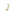 Pendant 750/18 K Yellow Gold, Ice Hockey Stick - 1156.05411/0006