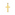Pendant 750/18 K Yellow Gold, Cross - AKR1026