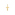 Pendant 750/18 K Yellow Gold, Cross - AKR1030