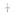 Pendant 750/18 K White Gold 14x21mm, Cross - 7438G