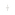 Pendentif or gris 750/18 ct, Croix - 1258.02421/0001