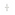 Pendant 750/18 K White Gold, Cross - AKR2005
