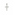 Pendant 750/18 K White Gold, Cross - AKR2013