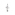 Pendant 750/18 K Yellow Gold with Cubic Zirconia, Cross - AN056W