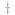 Pendant 925 Silver faceted 18x32mm, Cross - 336243