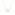 Collier or bicolore 750/18 ct avec diamants 0.03ct - RZ523BB4