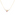 Collier or jaune 750/18 ct avec rubis - GB503BR-42