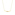 Collier or jaune 750/18 ct avec zircone - 3.7014.Z3-42