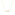 Necklace 750/18 K Yellow Gold with Cubic Zirconia, Infinity - 3.3055.Z0-42