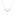 Necklace 750/18 K Rose Gold with Diamonds 0.25 ct H/si, Butterflies - KE-098328-RG