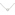 Necklace 750/18 K White Gold with Diamonds, Heart - CBR201245