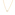 Necklace with Pendant 750/18 K Yellow Gold with Diamond 0.25 ct H/si, Bezel Set - CGAN003-025-GG