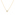 Collier mit Anhänger 750/18 K Gelbgold mit GIA-Diamant 0.50 ct H/si, Zargenfassung - CGAN003-050-GG