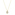 Collier avec pendentif or jaune 750/18 ct avec diamants 0.13 ct H/si - AN-096888-13-GG