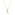 Collier or jaune 750/18 ct avec zircones - 58SW99BZ
