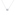 Collier mit Anhänger 750/18 K Weissgold mit GIA-Diamant 1.00 ct H/si, Zargenfassung - CGAN003-0100-WG