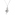 Necklace with Pendant 750/18 K White Gold with Diamonds 0.34 ct H/si & Emeralds, Snake - PP4811/4