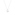 Necklace with Pendant 750/18 K White Gold with Sapphire - 3.7132.S1