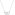 Collier mit Anhänger 925 Silber rhodiniert 42cm, Herzen - AACP8940