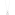 Collier avec pendentif Argent 925 Rhodie Maillons 45cm - KE-721773-925-45