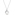 Necklace with Pendant 925 Silver rhodium-plated with Artificial Pearl 8mm & Cubic Zirconia - 332294.1