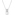 Collier mit Anhänger 925 Silber rhodiniert mit Kunstperle 9mm und Zirkonia - AICU14HZ