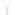 Collier Argent 925 rhodié avec perle artificielle und zircones - 332223.1