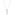 Collier mit Anhänger 925 Silber rhodiniert mit Zirkonia 43cm - ASCQ17Z40