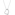 Collier mit Anhänger 925 Silber rhodiniert mit Zirkonia rund 43cm, Herz - 332302.1