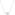 Necklace with Pendant 925 Silver rhodium-plated with round Cubic Zirconia 43cm, Hearts - AZC173B40